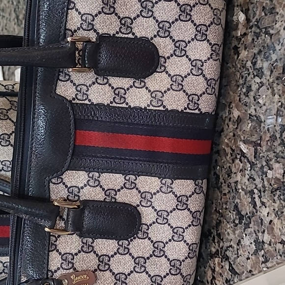 GUCCI*RARE*70's* SUPREME/SHERRY LINE**MONOGRAM BAG  LIMITED EDITION - Picture 11 of 14